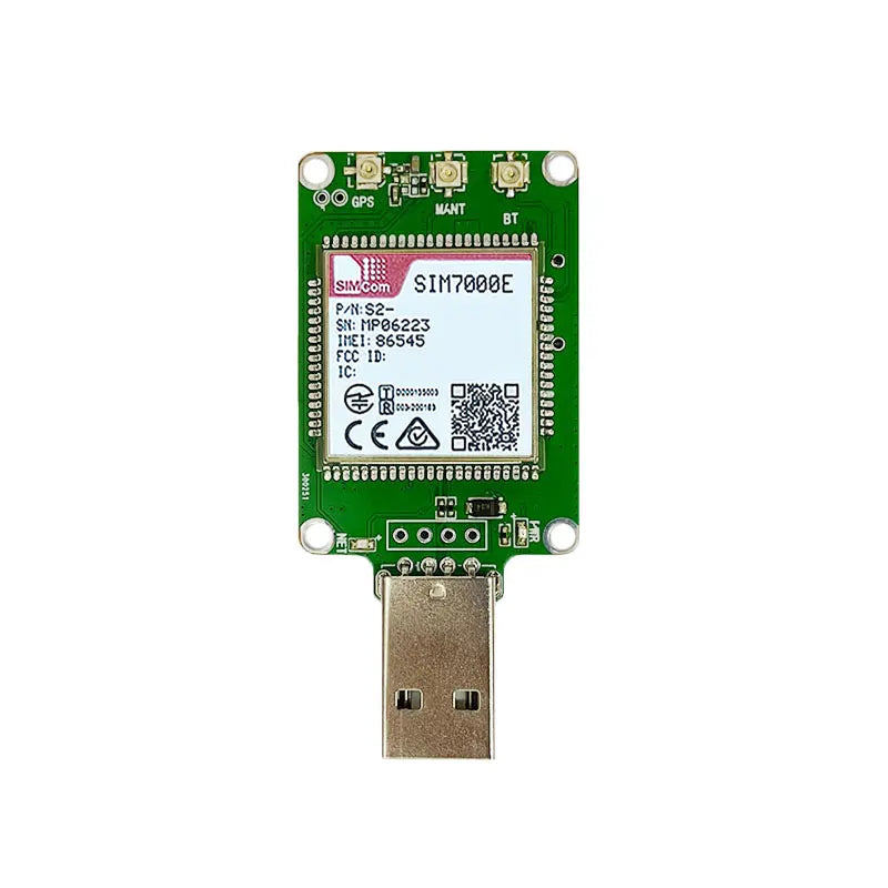 SIM7000E USB Dongle LPWA+GSM+NBIOT+CATM Module Cat-M/NB-IoT/GSM Modem Iot Solutions Wireless Module Europe/Middle East/Africa