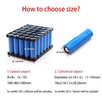 18650 PVC Heat Shrink Tube Battery Pack Blue Width 200mm~555mm Insulated Protection Film Wrap Lithium Case Cable Sleeve