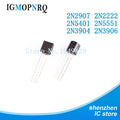 1000PCS 2N2907 2N2222 2N5401 2N5551 2N3904 2N3906 TO-92 PNP NPN TO92 Transistor