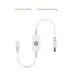 DC 12V-24V 4A Touch Sensor Light Dimmer Switch Controller Brightness Stepless Dimmable Touch Dimmer For LED Strip Light