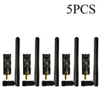 1-10pcs 2.4G Wireless Modules 1100-Meters Long-Distance NRF24L01+PA+LNA Wireless Modules (with Antenna)