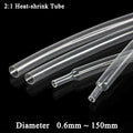 1~25M Clear 2:1 Heat Shrink Tube Diameter 0.6mm~150mm Heat-shrink Tubing Wire Repair DIY Cable Protecctor Sleeving Wrap Tubing