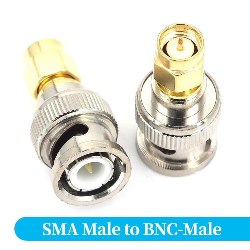 SMA Male Female to BNC Male Female Adapter SMA to BNC Connector for Wireless LAN Device, Coaxial Cable, Radio Antenna Adapt