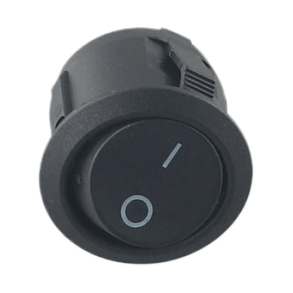 10PCS 12v Round Rocker Switch ON/OFF 2 Pin SPST Snap-in Toggle Switch ON Off 6A 250V Camper Van Caravan Motorhome