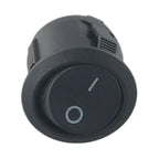 10PCS 12v Round Rocker Switch ON/OFF 2 Pin SPST Snap-in Toggle Switch ON Off 6A 250V Camper Van Caravan Motorhome