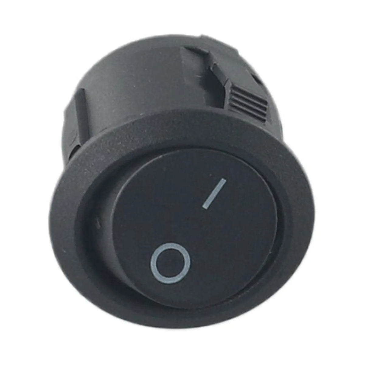 10PCS 12v Round Rocker Switch ON/OFF 2 Pin SPST Snap-in Toggle Switch ON Off 6A 250V Camper Van Caravan Motorhome