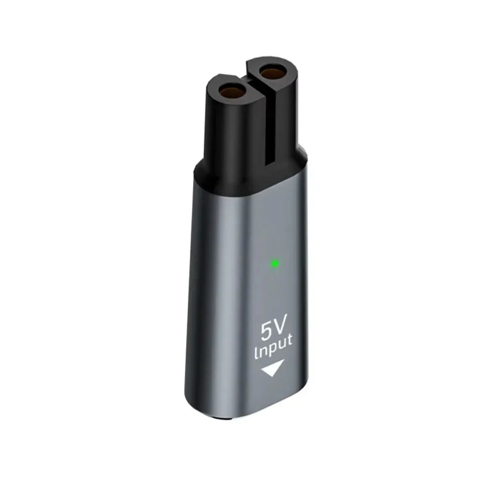 5V/15V USB Type-C Shaver Charger Adapter Portable Beard Trimmer Charger For Philips BT3238/15 BT3230 MG7910 MG5910 QP1424 X3001