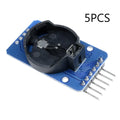 5PCS DS3231 AT24C32 IIC Module Precision RTC Realtime Clock Module AT24C32 ZS042 for Arduino Memory Module