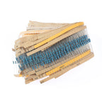 500/2500PCS Metal Film Resistor Assorted Kit 1/4W 1% 1R~10M ohm Resistance Diy Electronic Kit