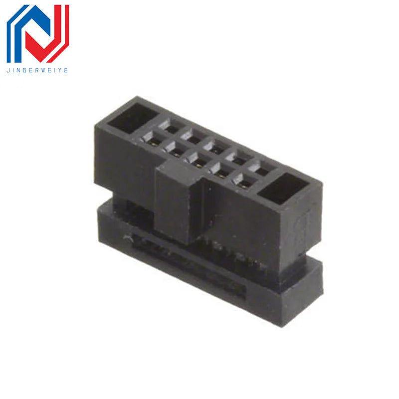 10Pcs/Lot 1.27mm Pitch IDC 6P 8P 10P 12P 14P 16P 20P 24P 26P 30P 34P 40P 50Pin FC Female Header Socket Cable Connector