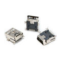 10Pcs Mini USB 5 Pin Female SMD Mini B Socket Connector Plug For Mobile Phone Charging