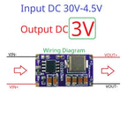 DC 5-30V to 3V 3.3V 4.2V 5V 6V 7.5V 9V 12V Power Supply 36W Synchronous DC-DC Buck Converter Module for 3D Printer Motor LED