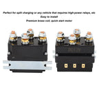 12V 500A Winch Relay Kit Remote Control Winch Relay Contactor Switch for ATV Snowmobile Mowers