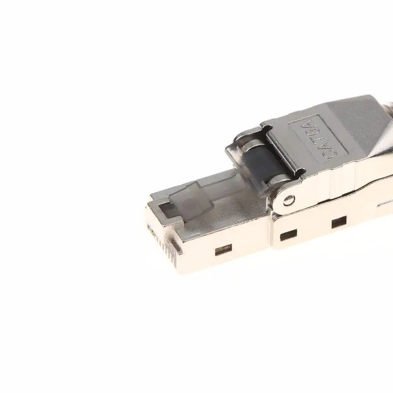 New New 1Pc RJ45 Cat8 Cat7 Cat6A Connector Shielded Toolless Modular Termination Plug 2000MHz 40G LAN Cable For 22AWG-24AWG