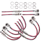 DC099 5.5 x 2.1mm/5.5x2.5mm DC power outlet male female connector adapter with 10cm/20cm Cable  5.5*2.1