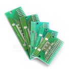 2pcs Double Side 0.5mm 1mm 4 5 6 8 10 12 20 40-96 Pin to DIP 2.54mm FPC/FFC SMT Adapter Socket Plate PCB Board Connector DIY KIT