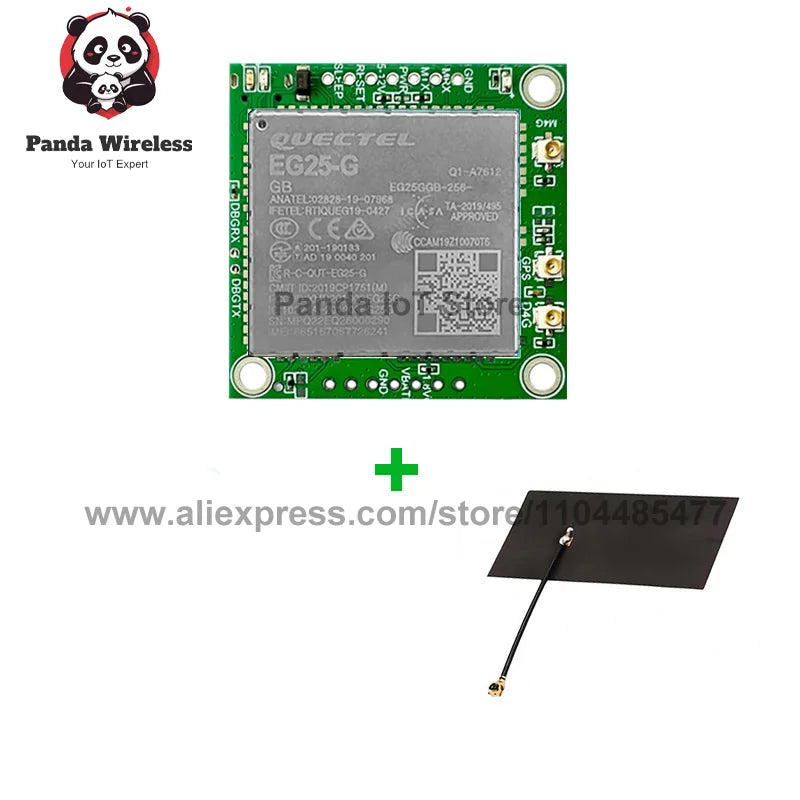 1pcs Quectel EG25-G EG25-GGB 4G Development Board GNSS CAT4 Core board LTE Module Compatible With EC25 EC21 EC20 EG21-G