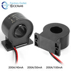 0.1class High Precision Current Transformer 200A 100mA 2000/1 QNCT25L Micro Current Transformer CT Factory
