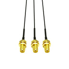 U.FL IPX IPX1 UFL to RP-SMA Female Bulkhead Antenna WiFi Pigtail SMA Connector 1.13 Cable For PCI Card Wireless Router