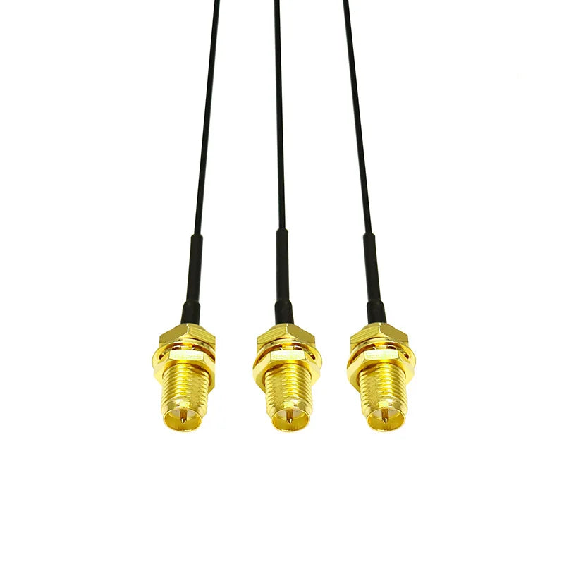 U.FL IPX IPX1 UFL to RP-SMA Female Bulkhead Antenna WiFi Pigtail SMA Connector 1.13 Cable For PCI Card Wireless Router