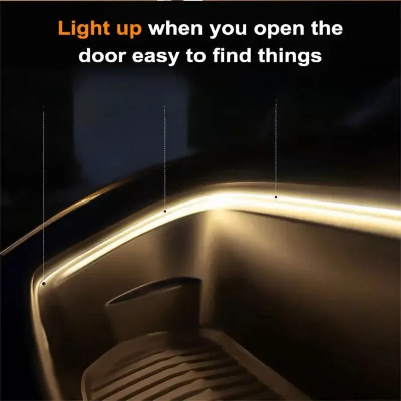 Car High Brightness Trunk Lighting Ambient Light Interior Decoration LED Wiring Free Automatic Sensing Tailgate LED Light Strip
