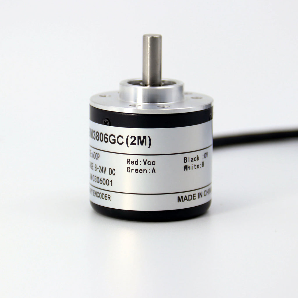 100/200/360/400/500/600P Photoelectric Incremental Rotary Encoder AB 2-phase NPN open collector output Optical rotary encoder