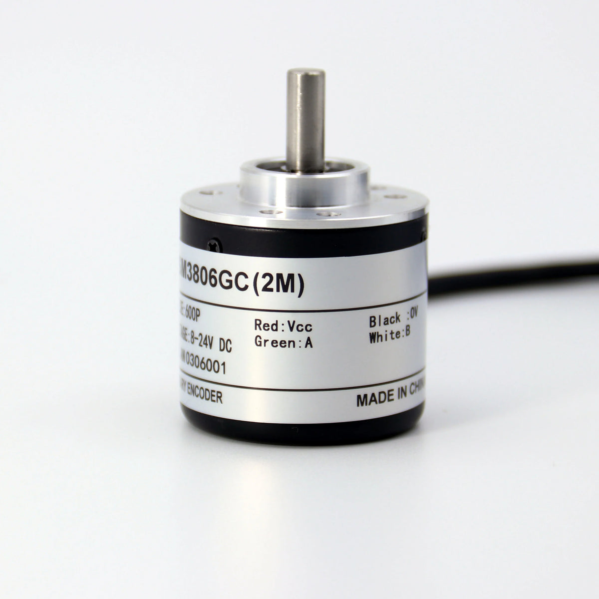 100/200/360/400/500/600P Photoelectric Incremental Rotary Encoder AB 2-phase NPN open collector output Optical rotary encoder