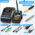 FNIRSI DWS-200 200W Power Repaid Heating Soldering Iron Staion C210 C245 Solder Iron Handle Electronic Welding Rework Station