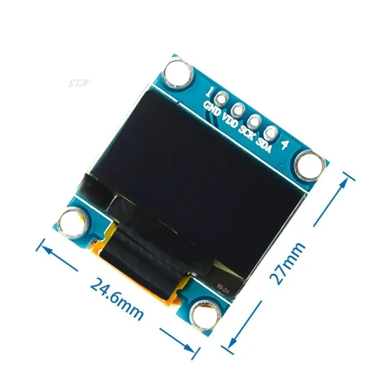 White Blue color 128X64OLED LCD LED Display Module For Arduino 0.91 0.96 1.3 1.54 2.42inch I2C IIC Serial new original