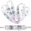 10pcs DC12V 5730 3 LED Module Light Injection Waterproof IP68 Cool / Warm White for Advertisement Shop Signboard Lighting Decor