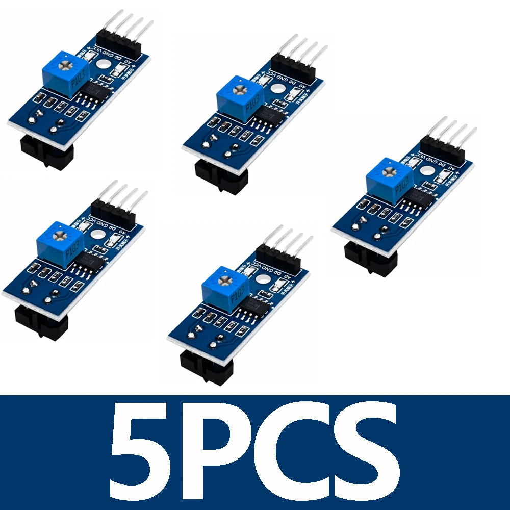 1~10PCS  1 Channel TCRT5000 IR Photoelectric Switch Barrier Line Track Module Infrared Obstacle Avoidance Sensor For Arduino DIY