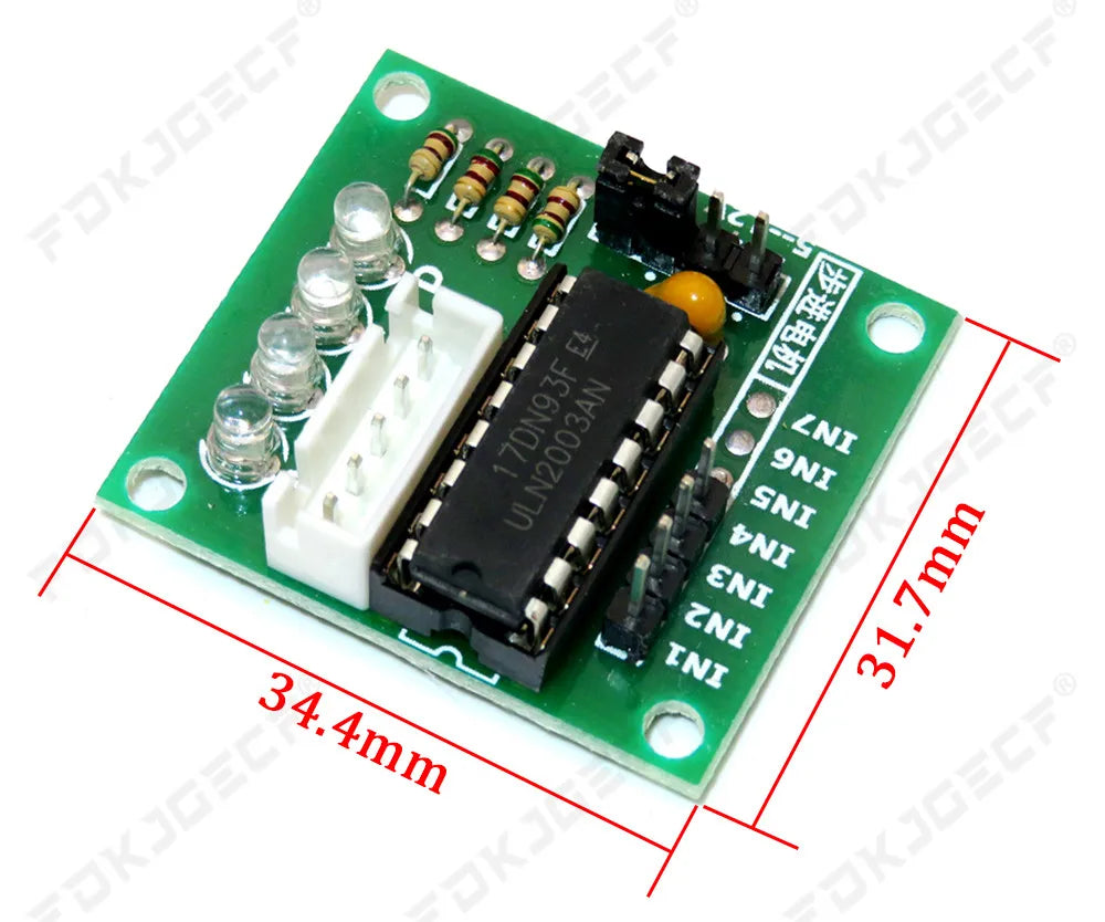 ULN2003 Stepper Motor Driver Board Module for 5V 4-phase 5 line 28BYJ-48 For Arduino