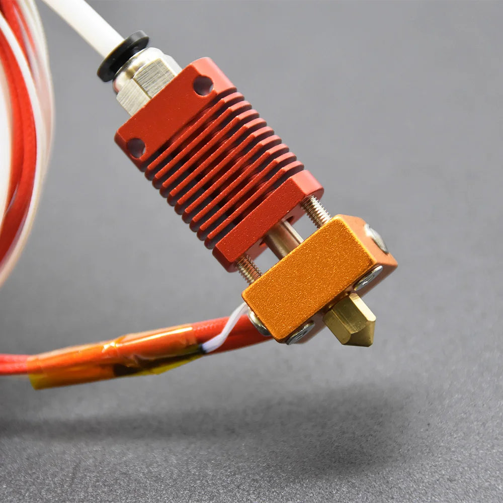 Ender 3 Metal J-Head CR10 MK8 Hotend Extruder Kit Heat Block Nozzle Heater Thermistor for CR10s Pro Ender3 V2 Ender 5 3D Printer