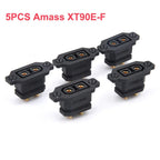 Amass XT90E-F Battery Connector XT90E Female Plug Gold-plated / XT90 Male Connector Adapter For DIY Spare Part Toys Model