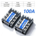 Three-phase Solid State Relay SSR 3 Phase 10A 25A 40A 60A 80A 100A 120A 150A 200A AC Control AC DC Control AC 25DA 380VAC