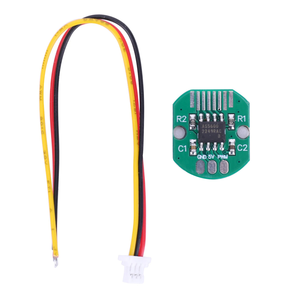 AS5600 Magnetic Induction Angle Measurement Sensor Module High Precision 12-Bit Absolute Value Encoder PWM I2C Interface