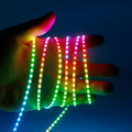 DC5V/12V RGB Dream Color Changing LED Strip Lights WS2812 2020 Ultra Narrow 2.7mm 160Leds/m Smart Individually Addressable Digit