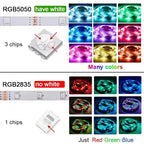 5050 RGB LED Strip Light SMD USB Remote&APP Control Bluetooth Flexible Tape Diode Ribbon for Living Room Bedroom TV Backdrop