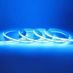 3MM 5MM 8MM COB LED Strip With 1.5M ON/OFF Switch 5V USB 320LEDs/m Warm White Red Green Blue Yellow Pink Flexible Tape for Room