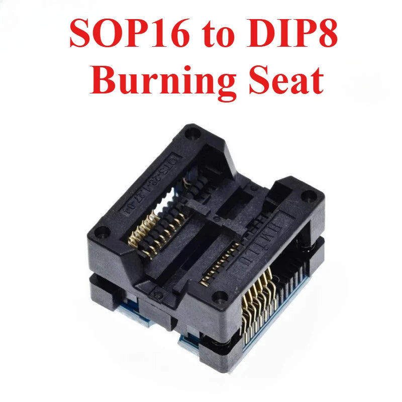 1PCS  CH341A CH341B 24 25 Series EEPROM Flash BIOS USB Programmer Module SOIC8 SOP8 Test Clip For EEPROM 93CXX / 25CXX / 24CXX