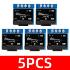 1~5PCS EGBO 0.49 Inch OLED Display LCD Module White 0.49" Screen 64x32 I2C IIC Interface SSD1306 Driver for Arduino AVR STM32