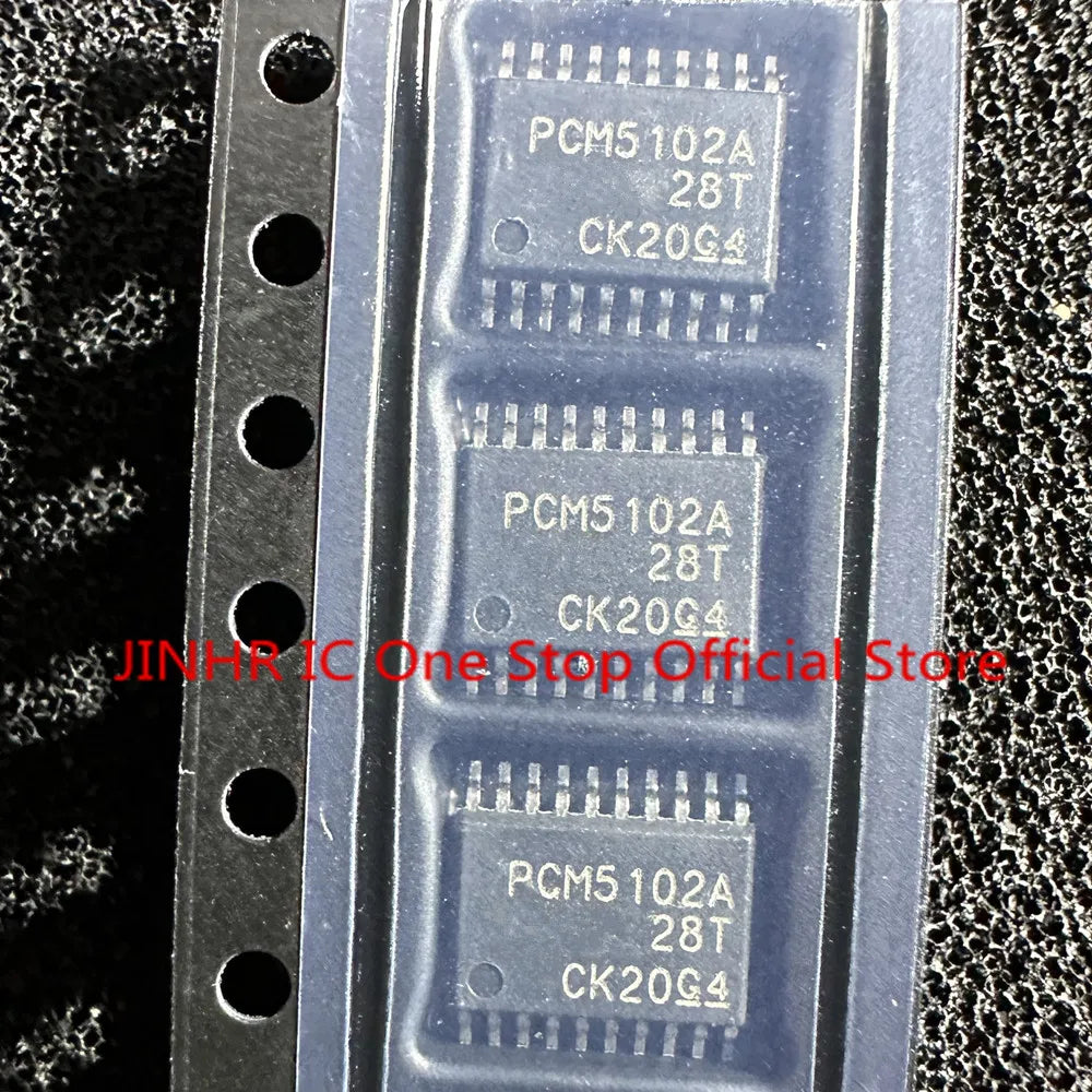 New 5PCS PCM5102 PCM5102A PCM5102APW PCM5102APWR, Audio Stereo DAC