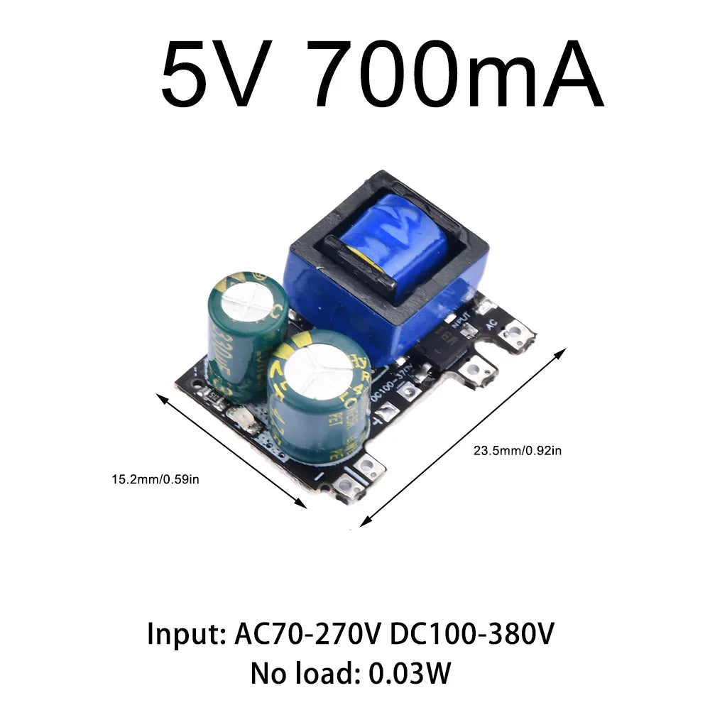 AC70-270V 220V to 5V DC Step Down Transformer Power Supply Module AC-DC 5V 700mA 5V 1A 5V 2A Precision Buck Converter