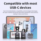PD240W OTG C Type Adapter 90° 540° Rotating Type C Adapter Fast Charging USB C Adapter Extender for iPhone 17Pro Laptop Tablet