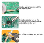 1-10pcs Welding Wires Desoldering Braid Width 1 1.5 2 2.5 3 3.5 4 mm Welding Solder Remover Wick Wire Flux BGA Repair Tool