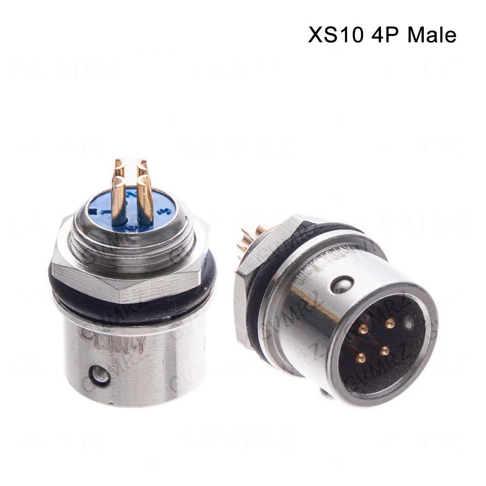 XS10 2PIN 3PIN 4PIN 5PIN Docking Aviation Plug Socket Waterproof Circular Connector