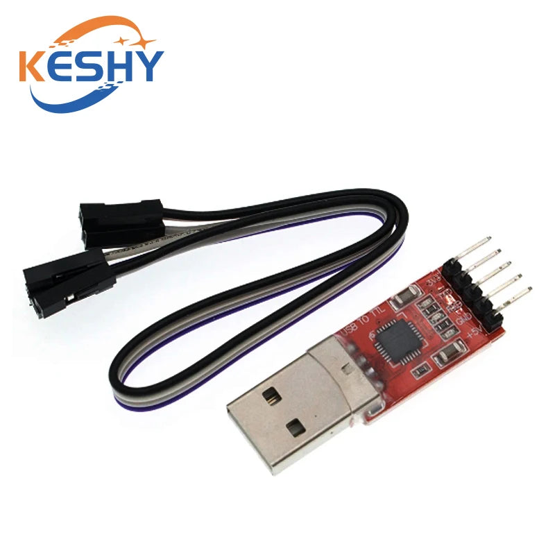 CP2102 Module USB to TTL Serial UART STC Download Cable Super Brush Line Upgrade A Type USB Micro USB 5Pin 6Pin