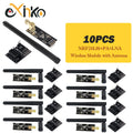 1-10PCS NRF24L01+ 2.4G wireless data transmission module 2.4GHz NRF24L01 upgrade version NRF24L01+PA+LNA 1000 Meters For Arduino