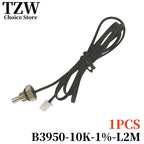 TZW NTC Thermistor Temperature Sensor M8 Hexagonal Thread Probe B3950 1% 5K 10K 15K 20K 50K 100K 60CM 1M 2M