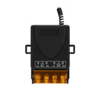 Universal 433Mhz Smart Switch with Wireless Remote Control Relay for Water Pump Motor Led Electric Appliance Learning Code 30A